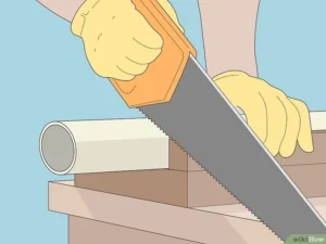 برش لوله پی وی سی