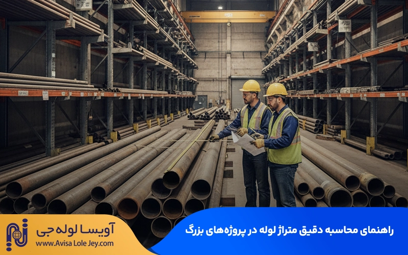 راهنمای محاسبه دقیق متراژ لوله در پروژه‌های بزرگ