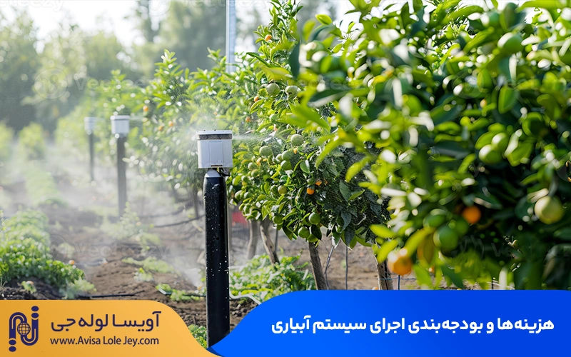 هزینه‌ها و بودجه‌بندی اجرای سیستم آبیاری زیر سطحی